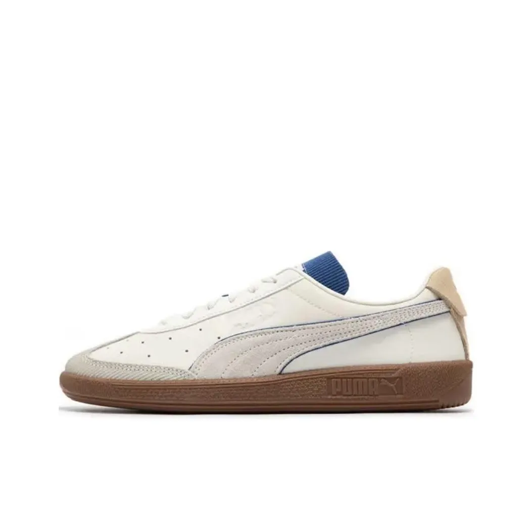 PUMA Stenzel PL Vlado Low Top Skateboard Shoes Unisex Beige Blue