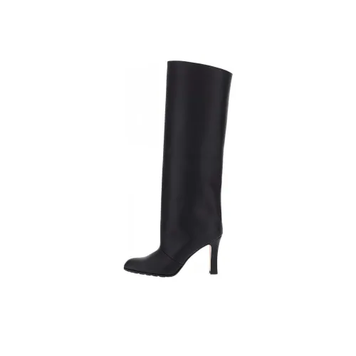 MANOLO BLAHNIK Высокие сапоги до колена, черные, женские