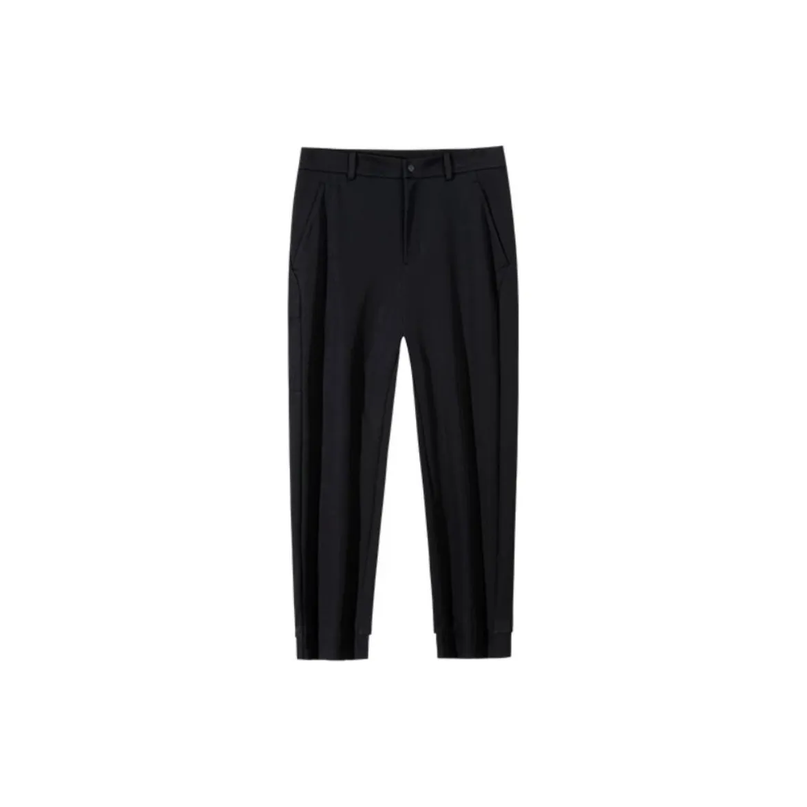 Anta Champion All Weather Series Вязаные тренировочные брюки Мужские Основной черный