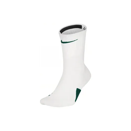 NIKE Elite Crew 1 шт Белый Унисекс Баскетбольные носки