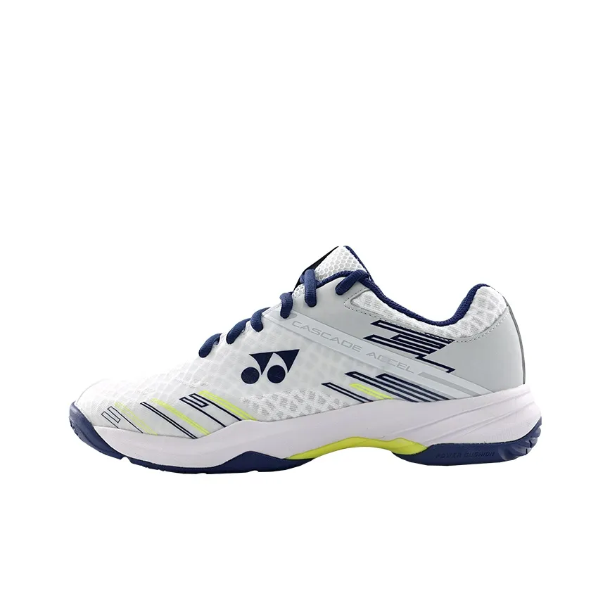 YONEX Амортизация Сопротивление Сцеплению Устойчивость к Износу Дышащий Верх Низкие Кеды для Бадминтона Унисекс Белый