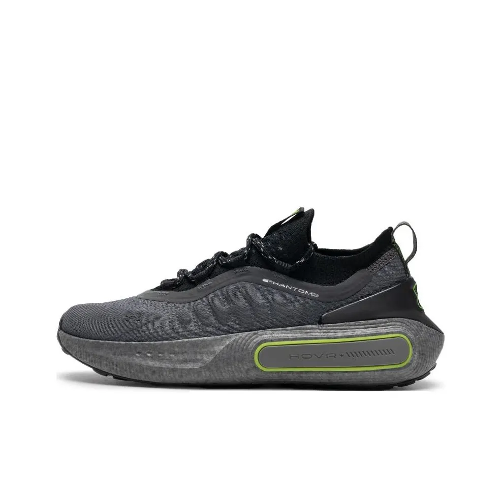 Under Armour Phantom 4 Устойчивый к истиранию Низкий Топ Повседневная обувь Унисекс Серый