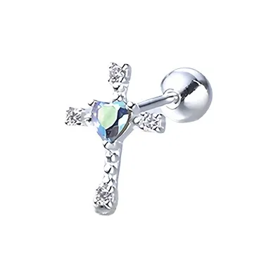 EAR PARTNER 925 Sterling Silver Stud Earrings Women's