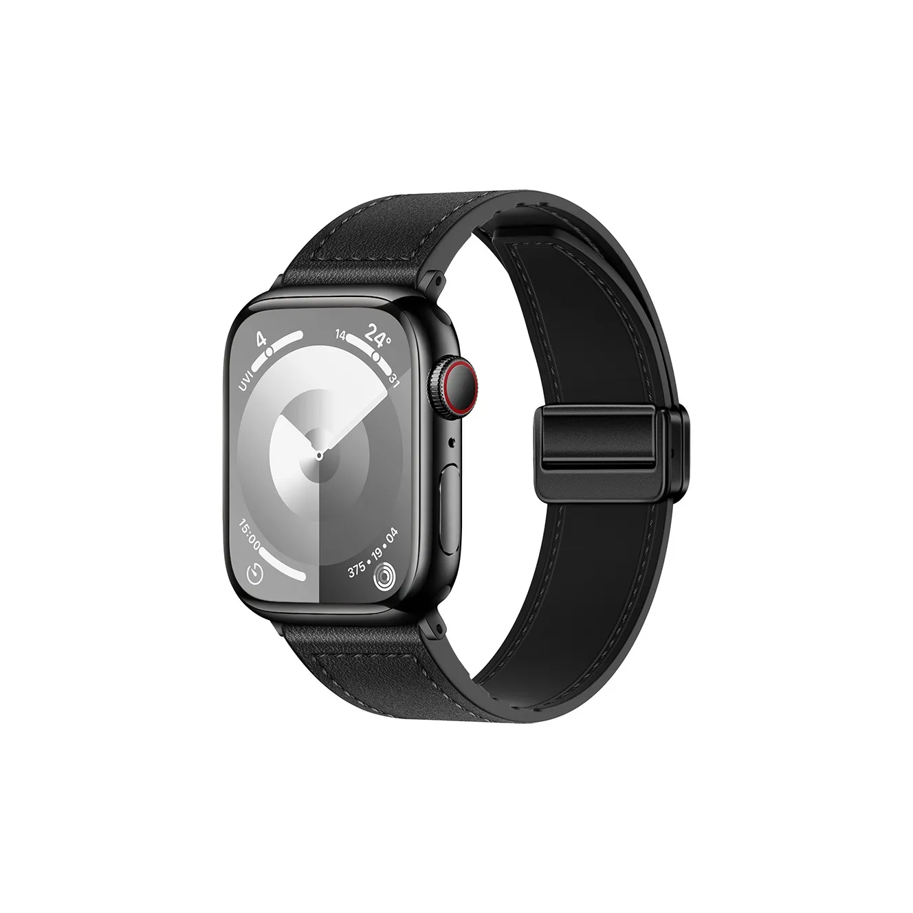 CHRROTA Ремешок Apple Совместимость Натуральная кожа Материал