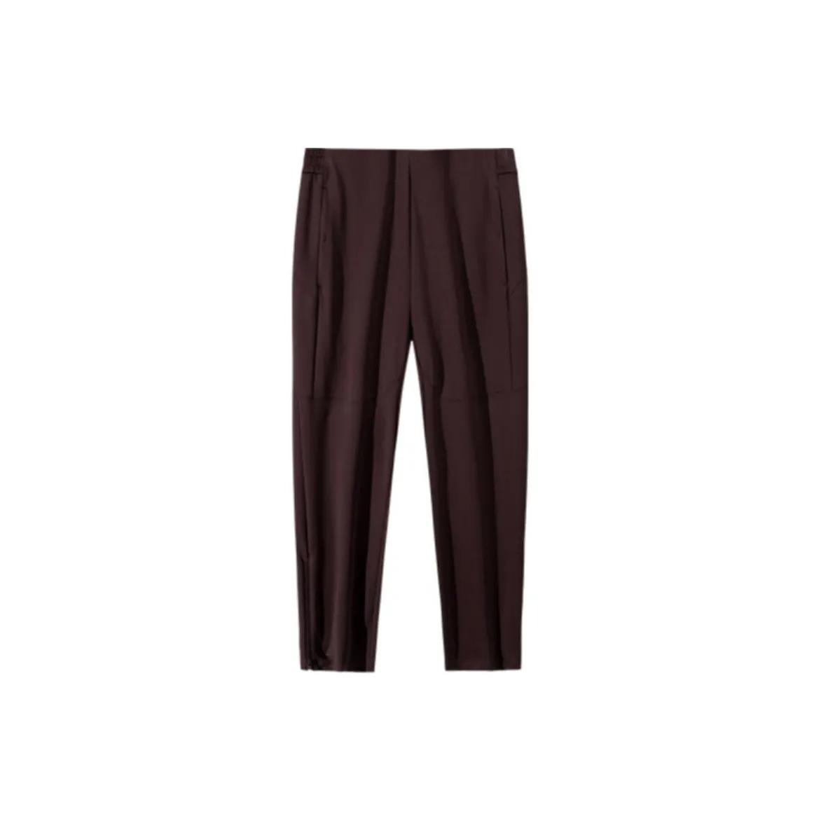 ANTA Вязаные тренировочные брюки мужские шоколадно-коричневые