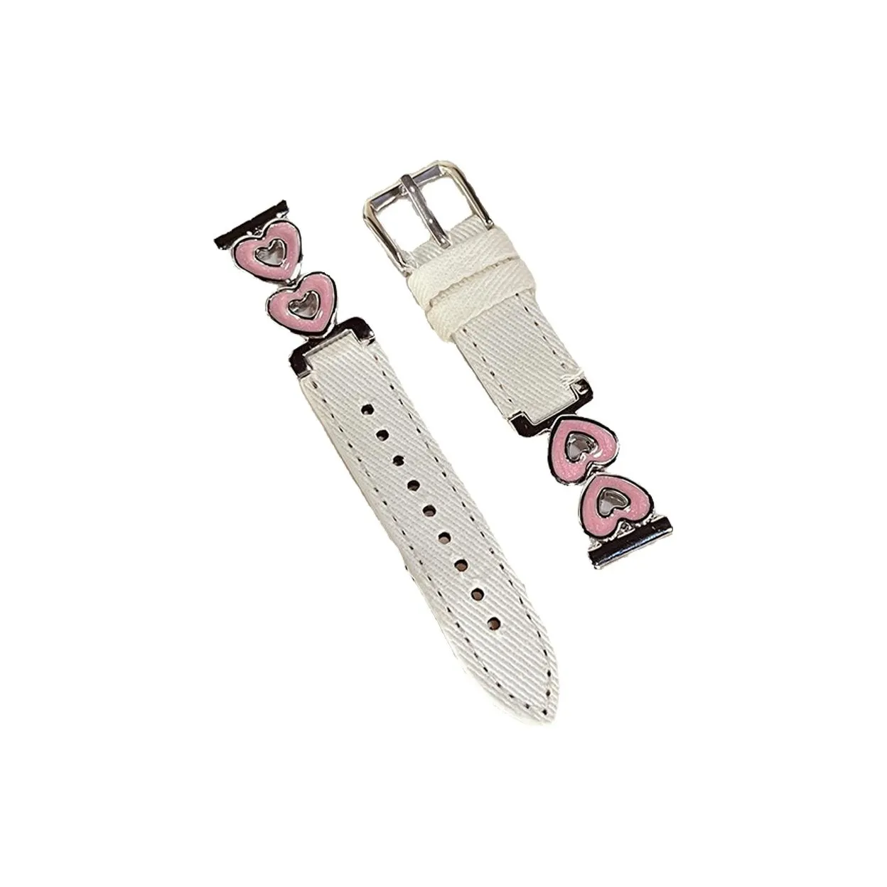 BIAODAIXIANSHENG Часы Полоска Apple Совместимость 206 мм Деним Материал