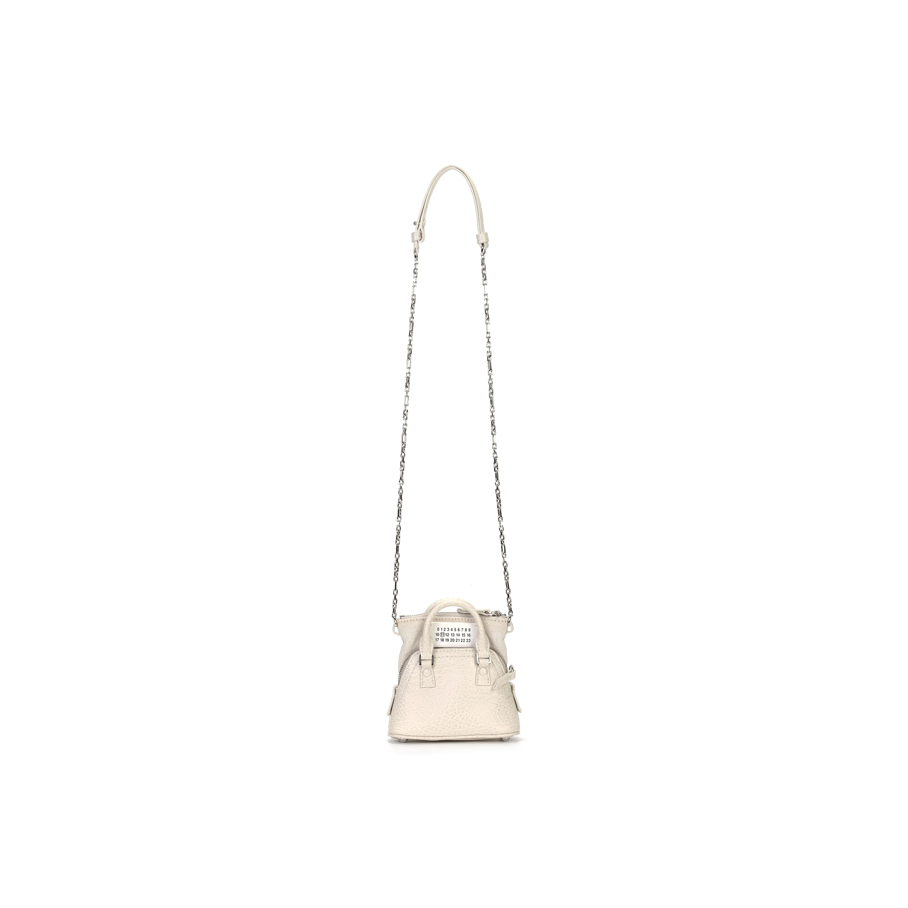 Maison Margiela 5AC Cow Leather Handbag Shoulder Bag Crossbody Bag Women's Light Gray