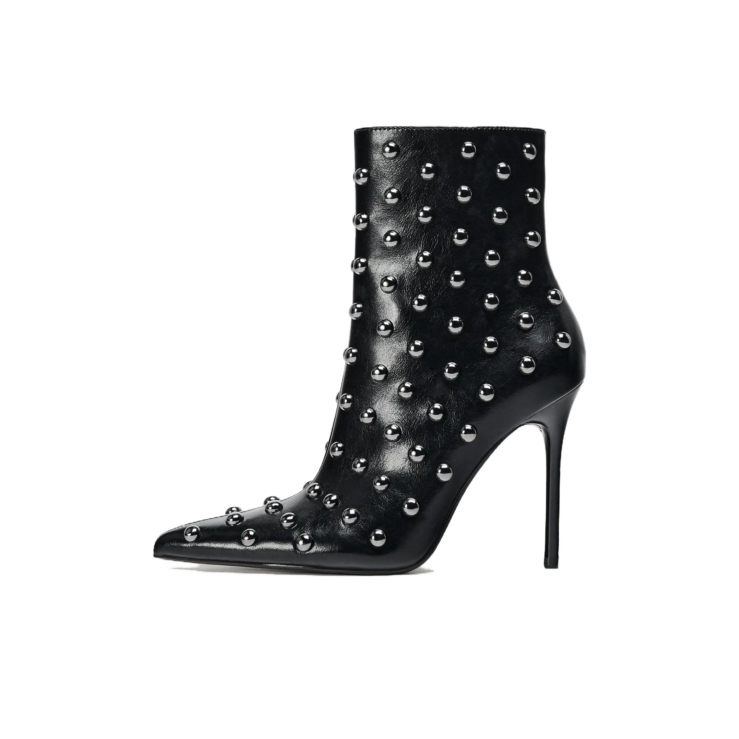 ZARA Ankle Boots 10.5cm Women's Black