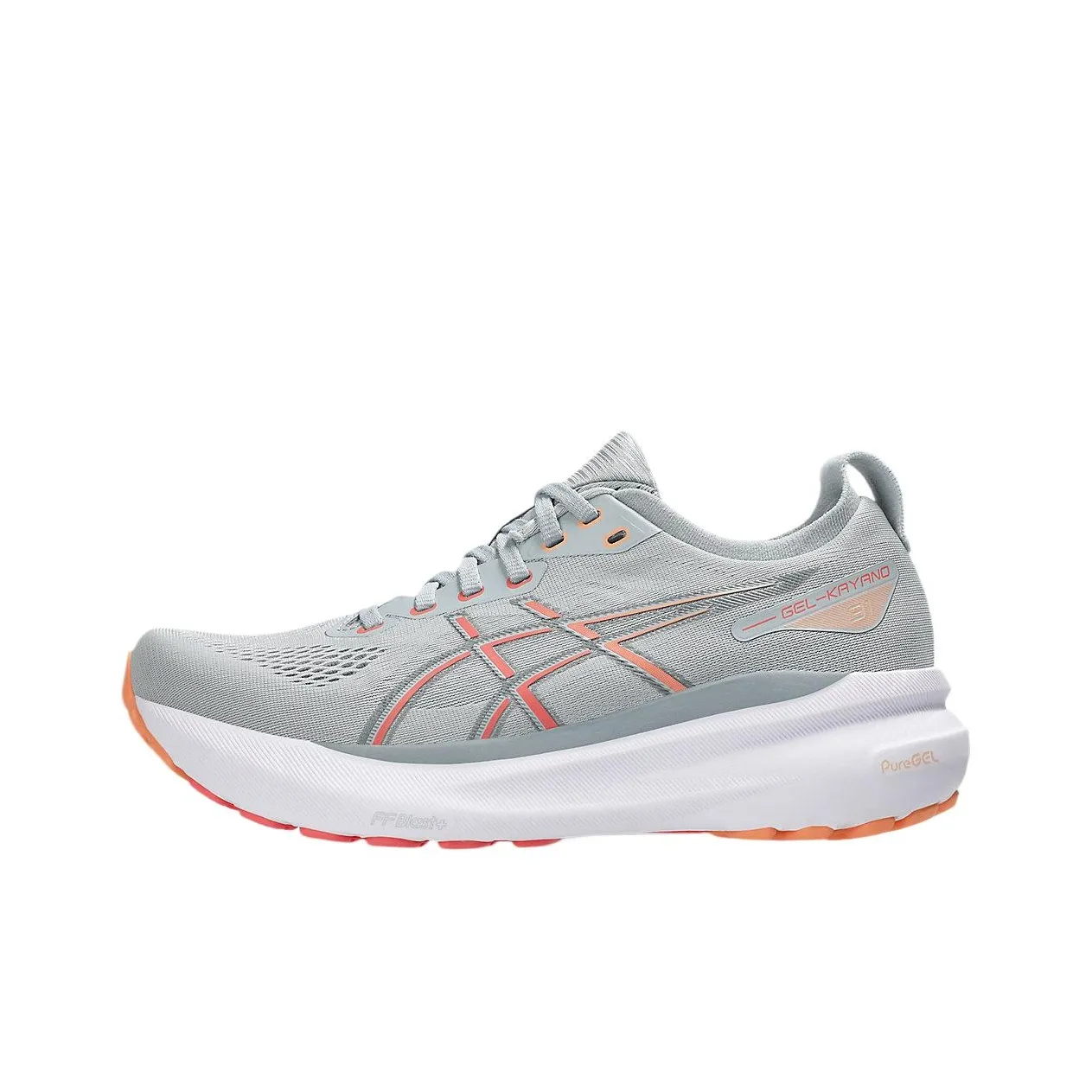 Asics Gel Kayano 31 Abrasion Resistant Low Top Running Shoes Women's Gray