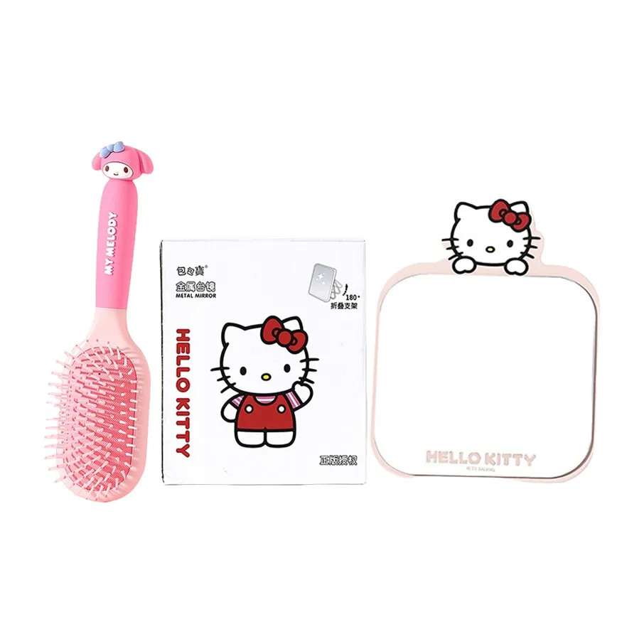 ALL SERIES x Sanrio Металл Зеркальце Мультяшный Воздушная камера Расческа Инструменты для макияжа