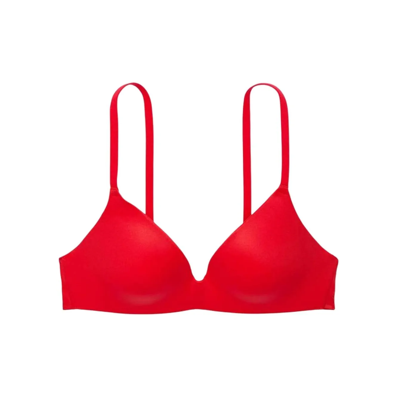 Victoria's Secret Розовый Wear Everywhere Бюстгальтер Женский Spicy Перечно-красный