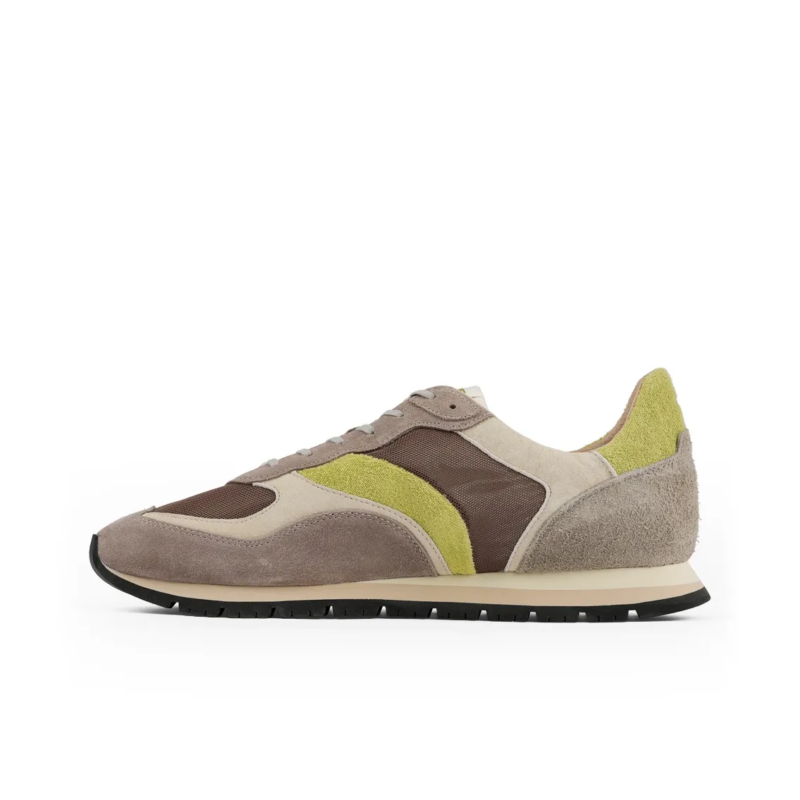PANE Pace Nostalgia 2.0 Collection TENNIS CLUB Slip Resistant Low Top Casual Shoes Unisex Umber