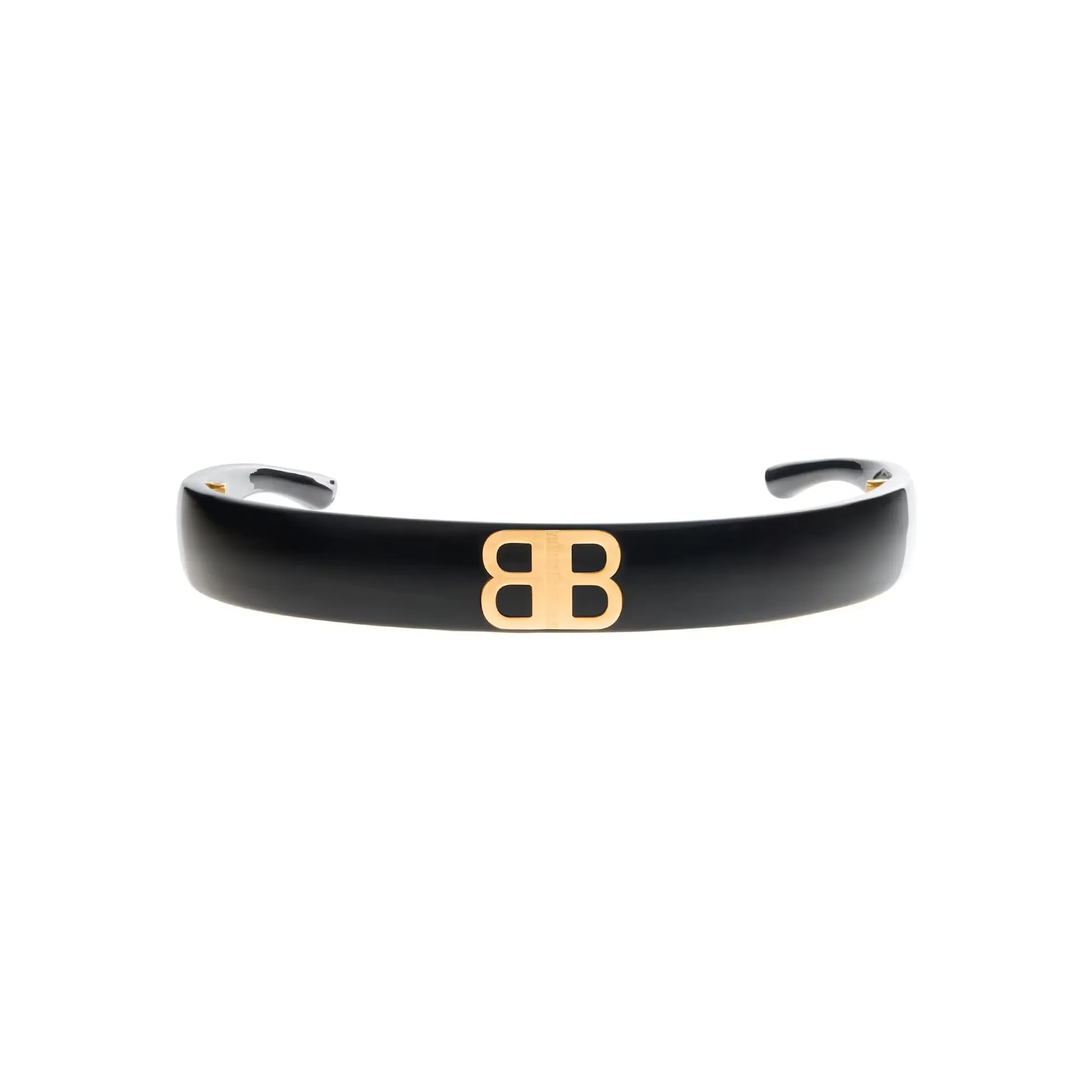 Balenciaga Brass, Steel Acetate Headbands Women's Black