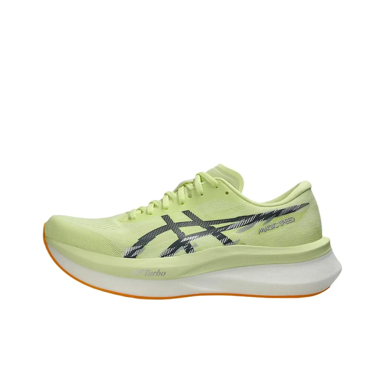 ASICS MAGIC SPEED 4 Амортизация Устойчивый к истиранию Дышащий Низкий Топ Повседневные Беговые кроссовки Мужские Зеленые