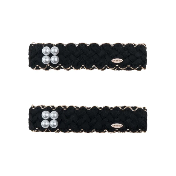 BABYBEI Fabric Hair Clips Women's