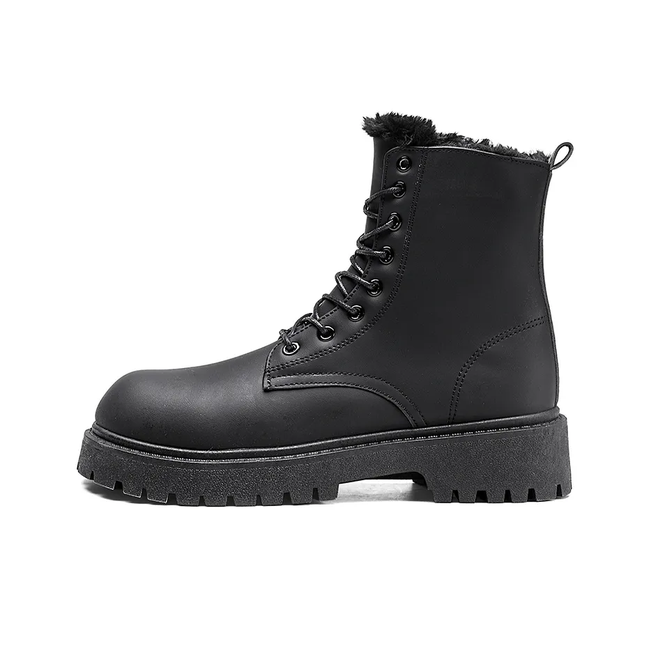 CariteSport Короткий MID Голень Мартин Boot Мужской Черный