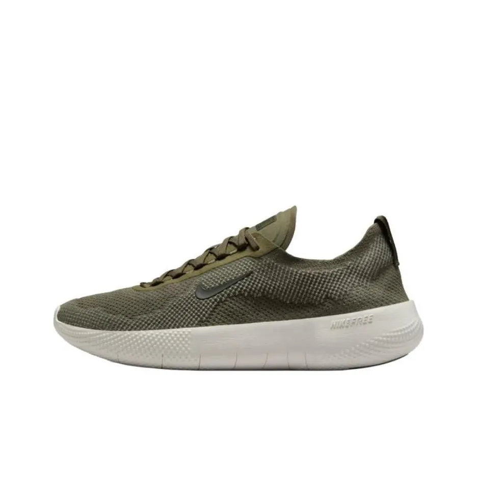 Nike Free 2025 Low Top Running Shoes Men's Green