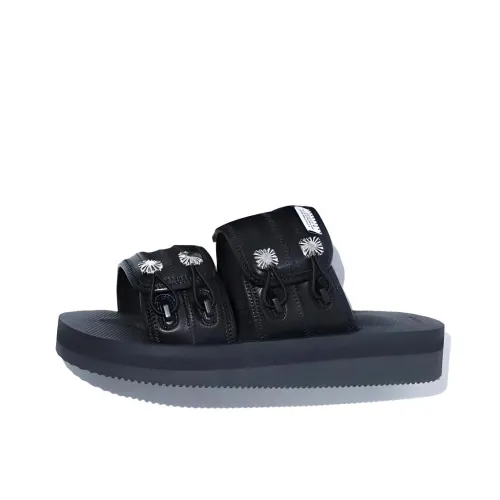 SUICOKE Слипоны Черные Женские