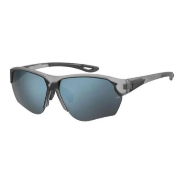 Under Armour Resin Irregular Shape Sunglasses Men's Gray