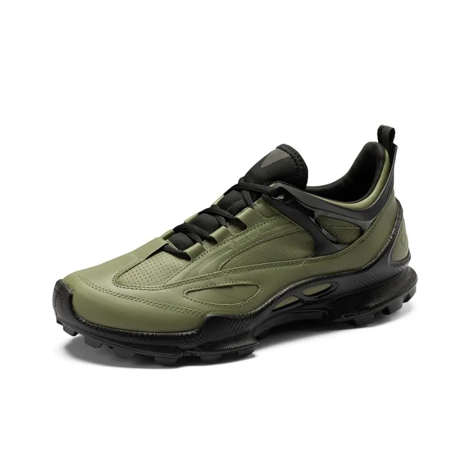 Ecco Striding C Low Top Trail Беговые кроссовки Мужской Зеленый