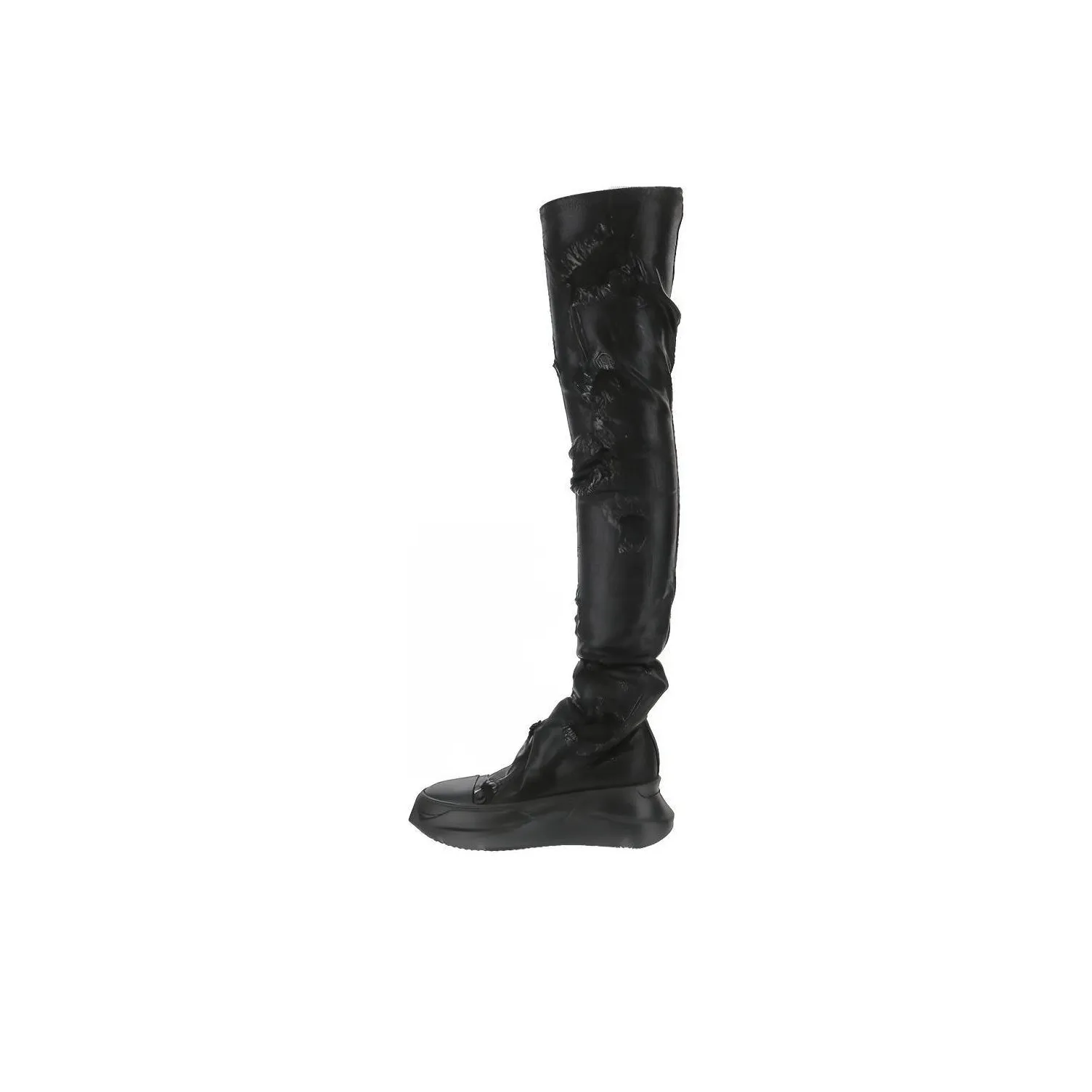 Rick Owens DRKSHDW DRKSHDW Knee high Boots 7.5cm Women's Black