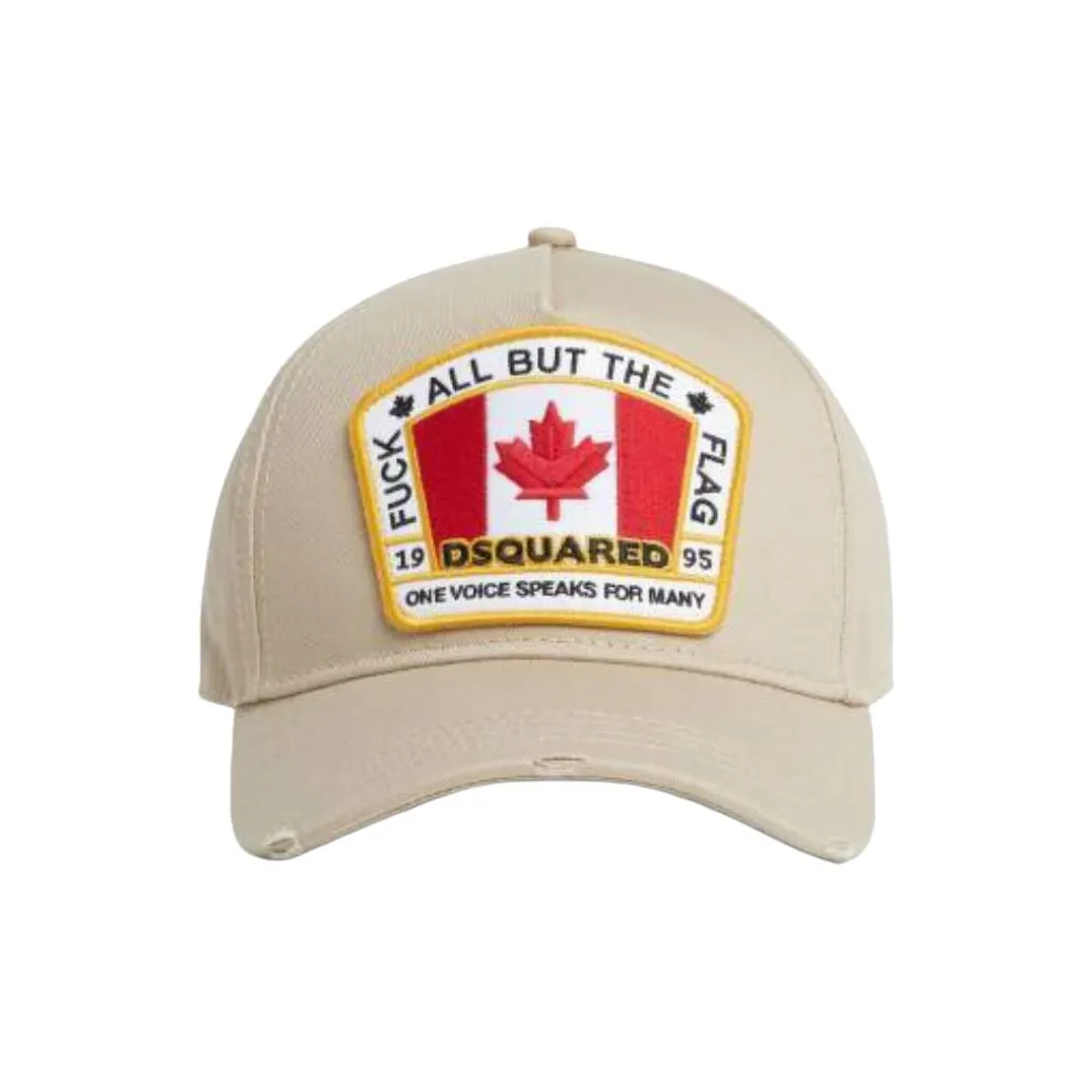 DSQUARED2 Logo Patch Baseball Cap