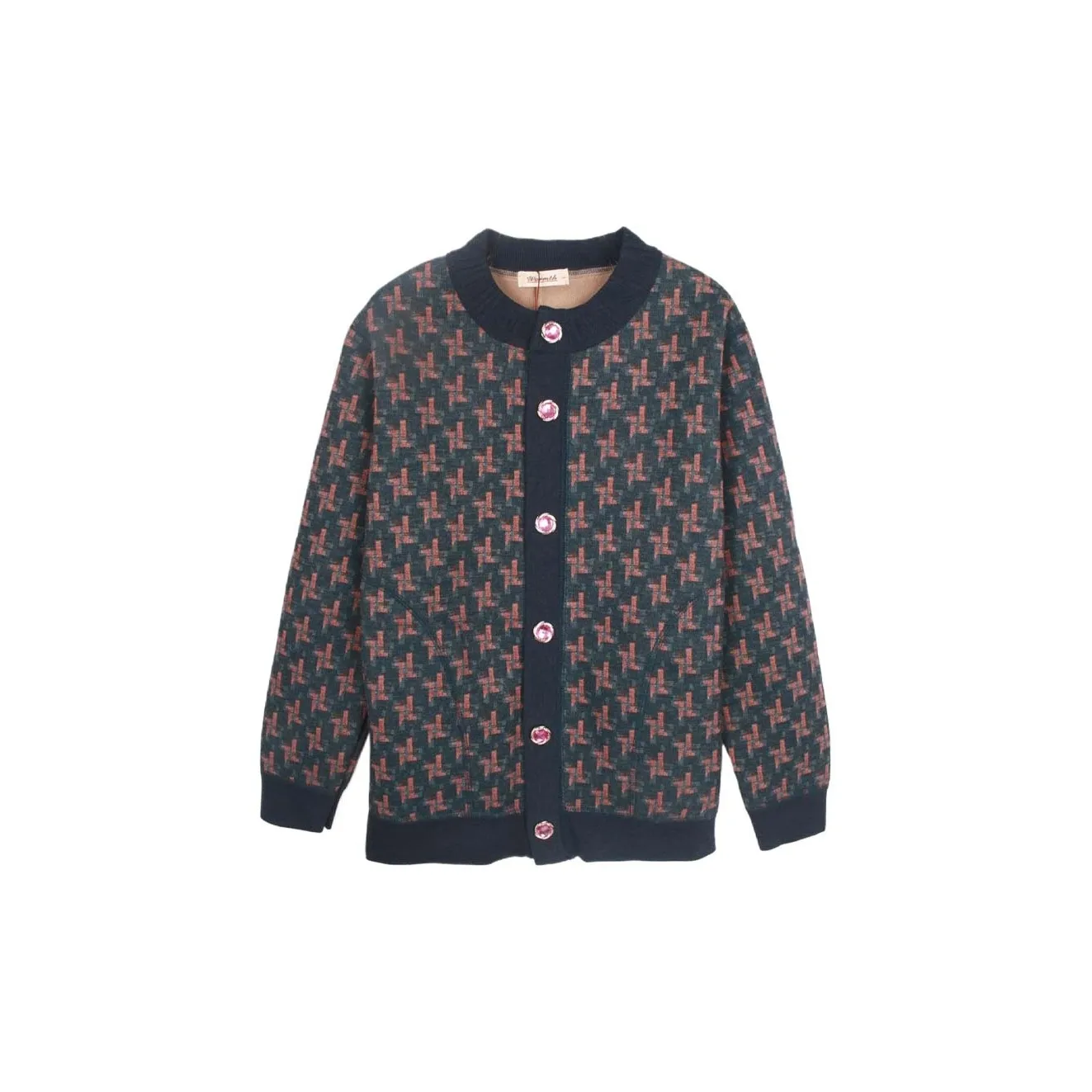 Cotton Gene Теплоизоляционный топ женский чернила синий