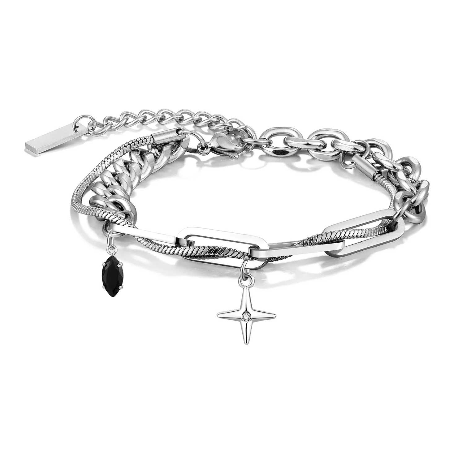 DH7 Браслеты из титанового стального сплава Унисекс