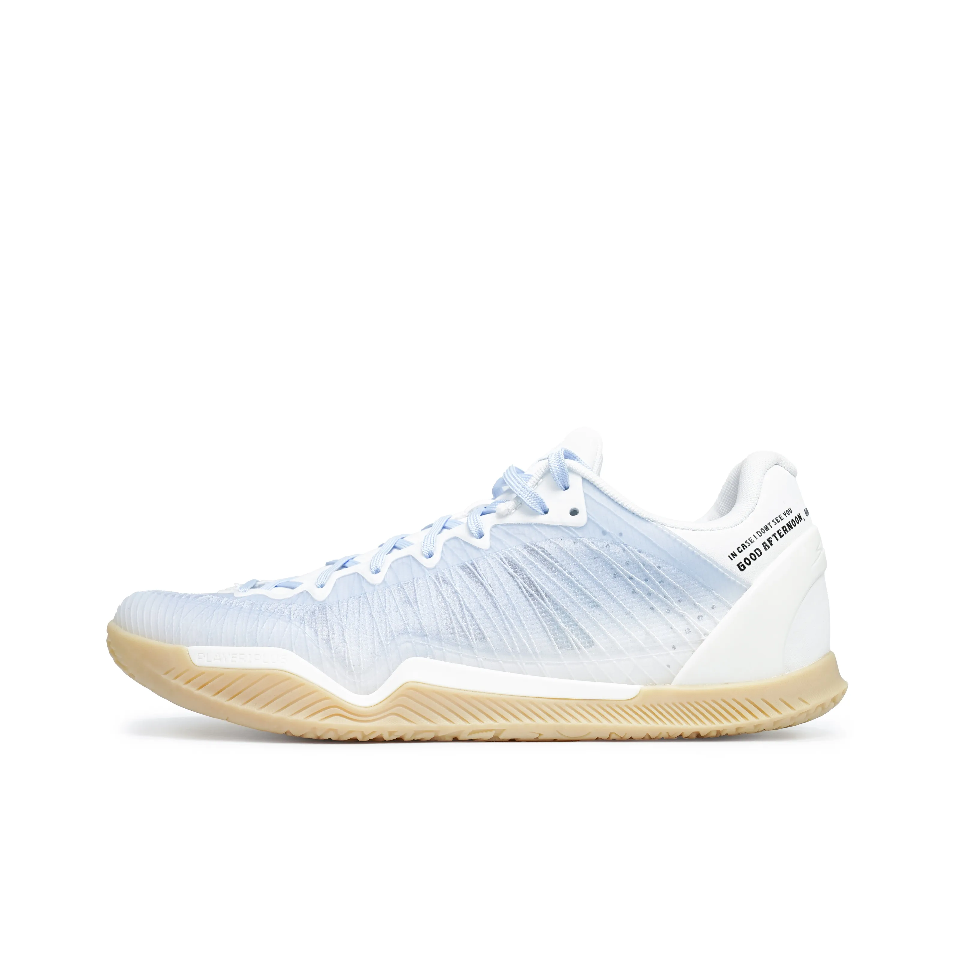 Serious Player Only Player 1 Cushioning Anti Slip And Wear Resistant Low Top Basketball Shoes Men's White Blue