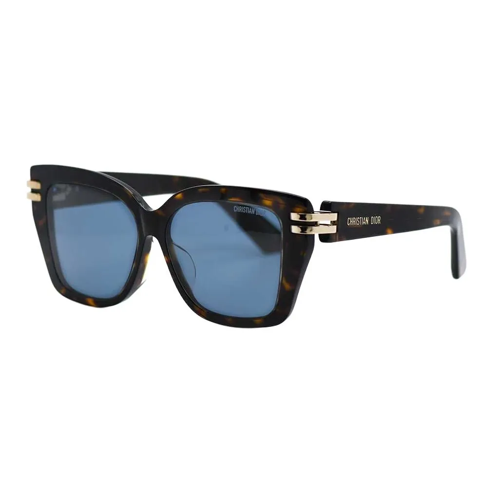 DIOR Пластиковая оправа Квадратные Солнцезащитные очки Унисекс Черепаховый
