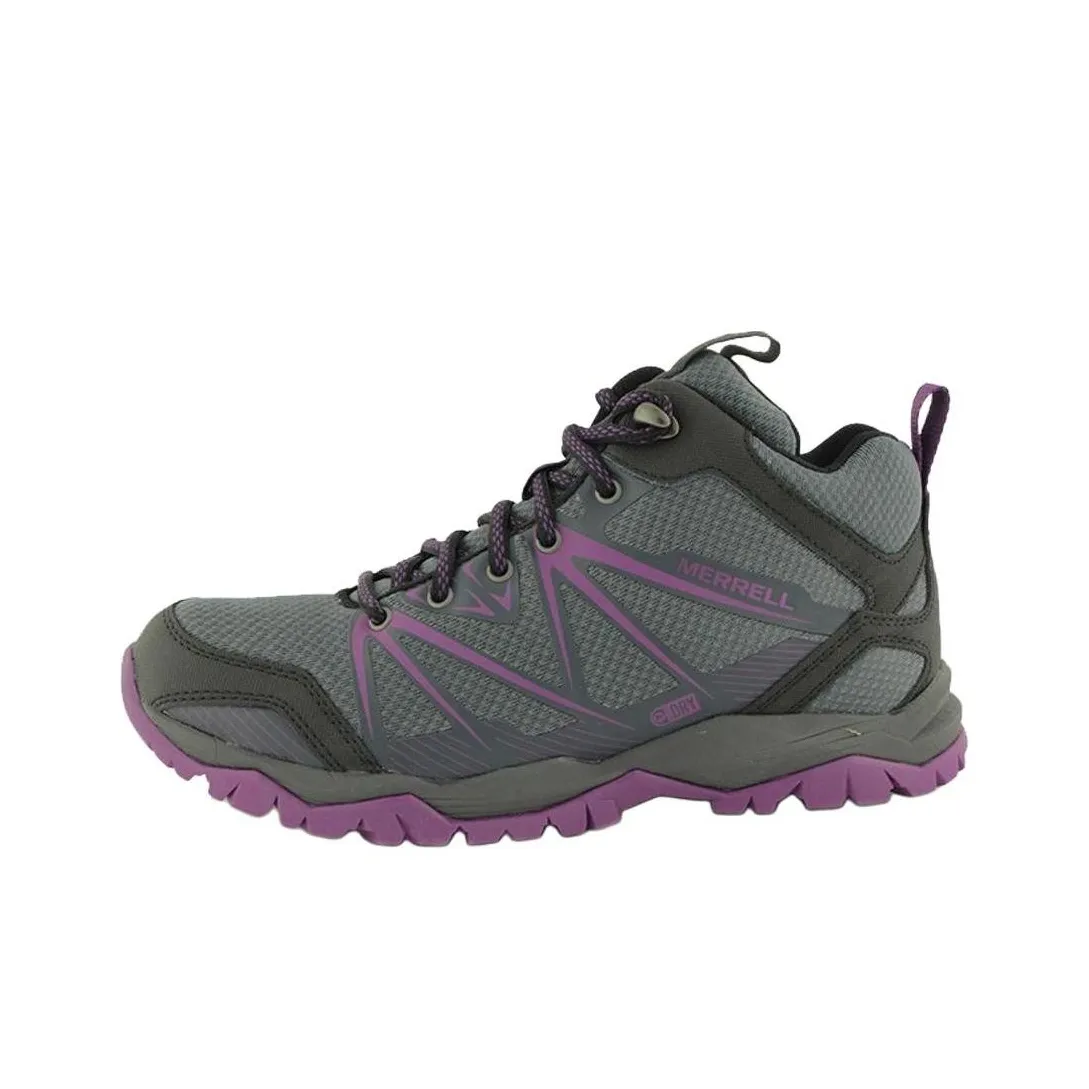 MERRELL ballerinaproof And Wear resistant Ankle Length beginnt Boots Women's Gray