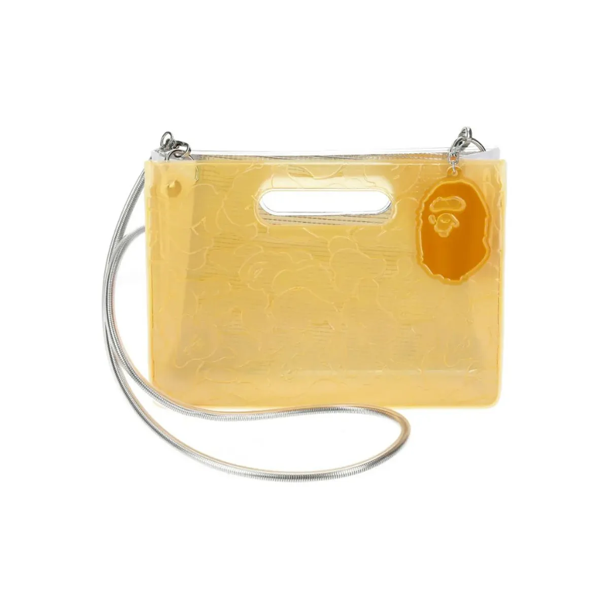 A BATHING APE PVC Crossbody Bag, Shoulder Bag Regular Men's Multicolor
