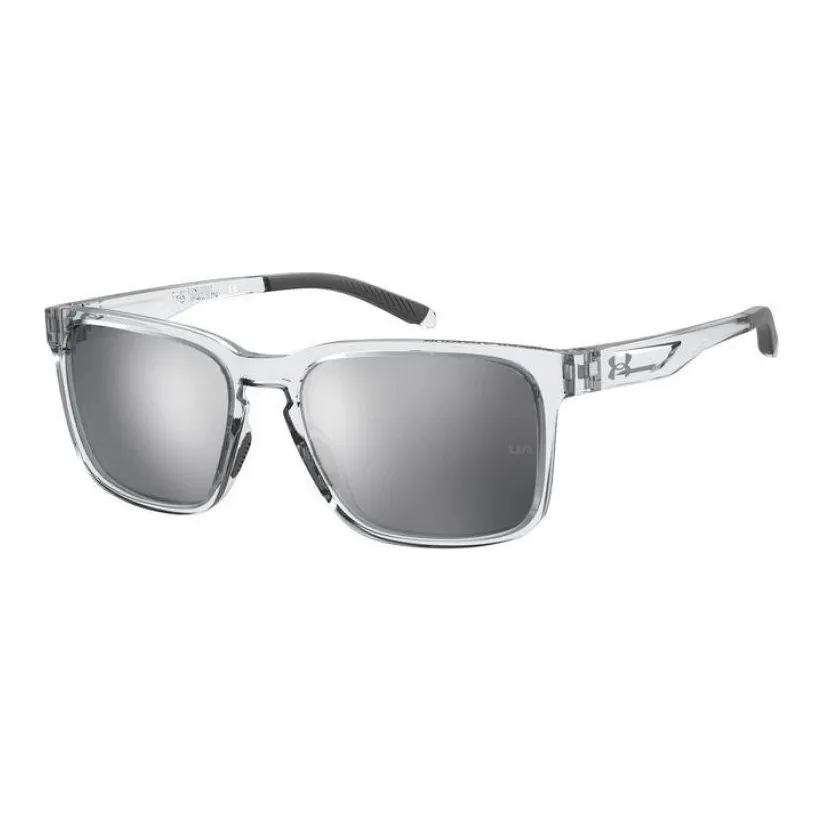 Under Armour Eco Polyester Rectangular Sunglasses Men's Crystal