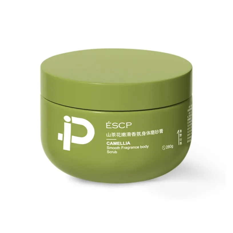 ESCP Камелия Мягкий и Ароматный Скраб для Тела Увлажняющий Отшелушивающий Уменьшающий Кератоз Pilaris Очищающий