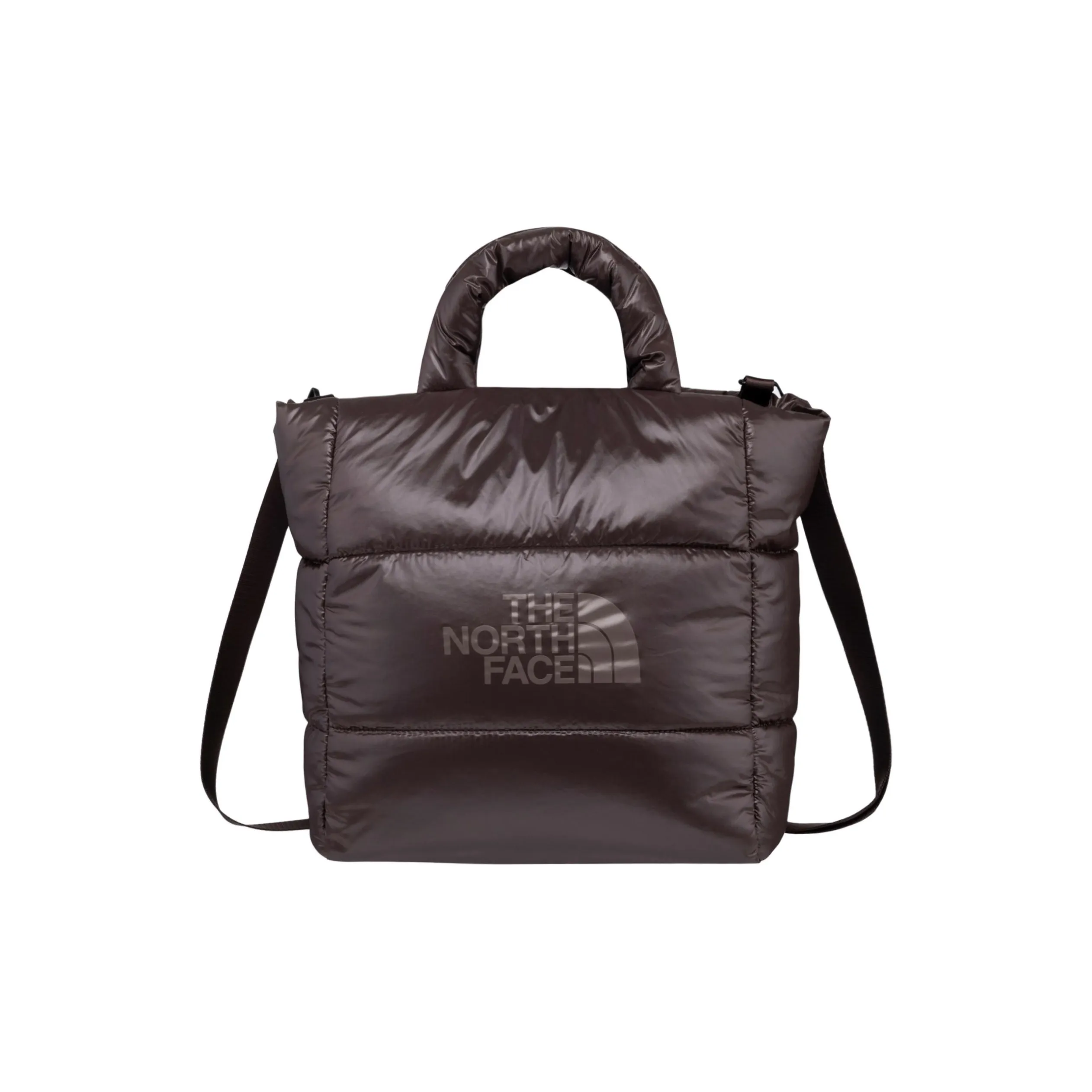 THE NORTH FACE Tote Bag, Shopping Bag, Shoulder Bag, Crossbody Bag, Handbag, Outdoor Bag Nylon Dark Brown Unisex