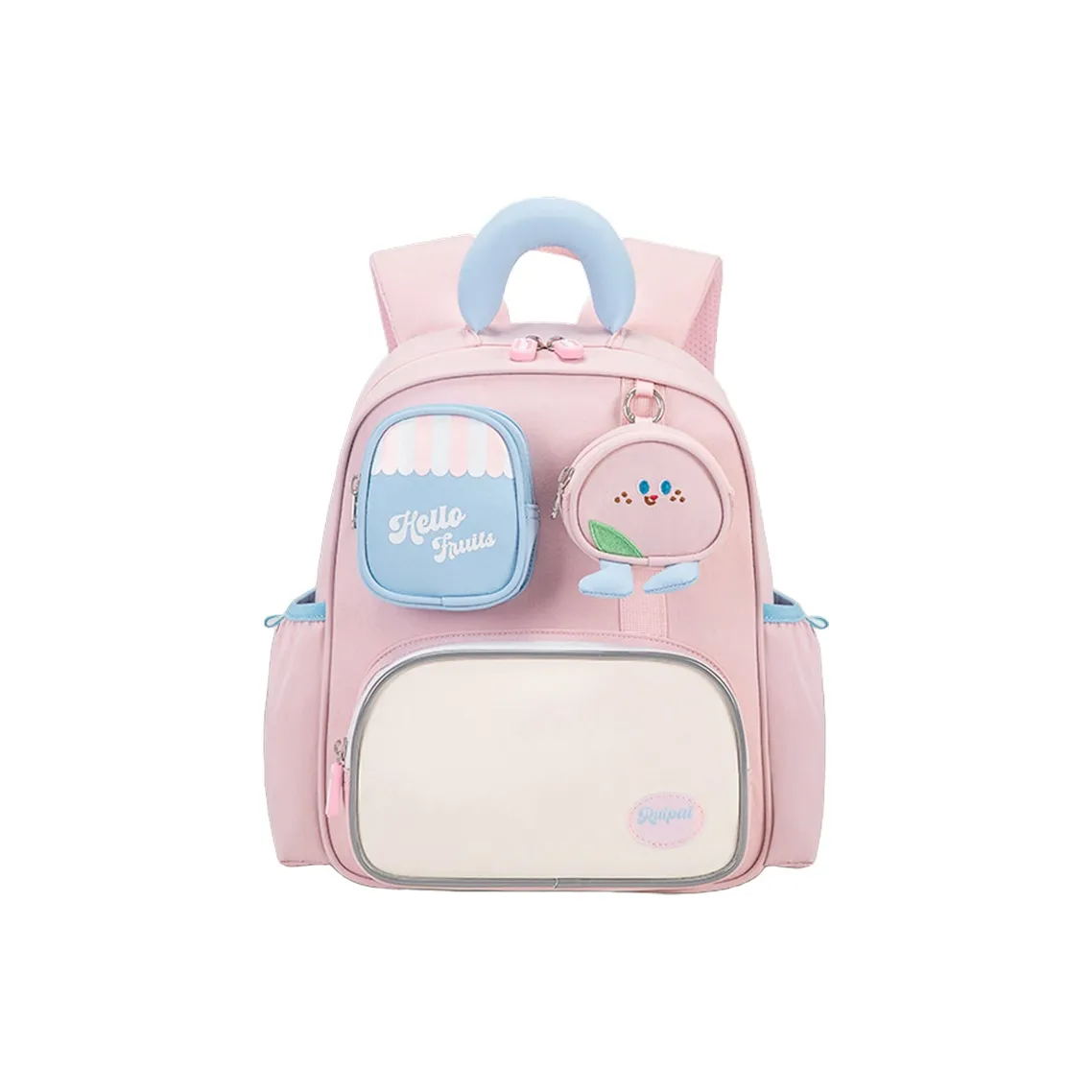RUIPAI Polyester Backpack Kids' Honey Peach/Avocado/Tomato