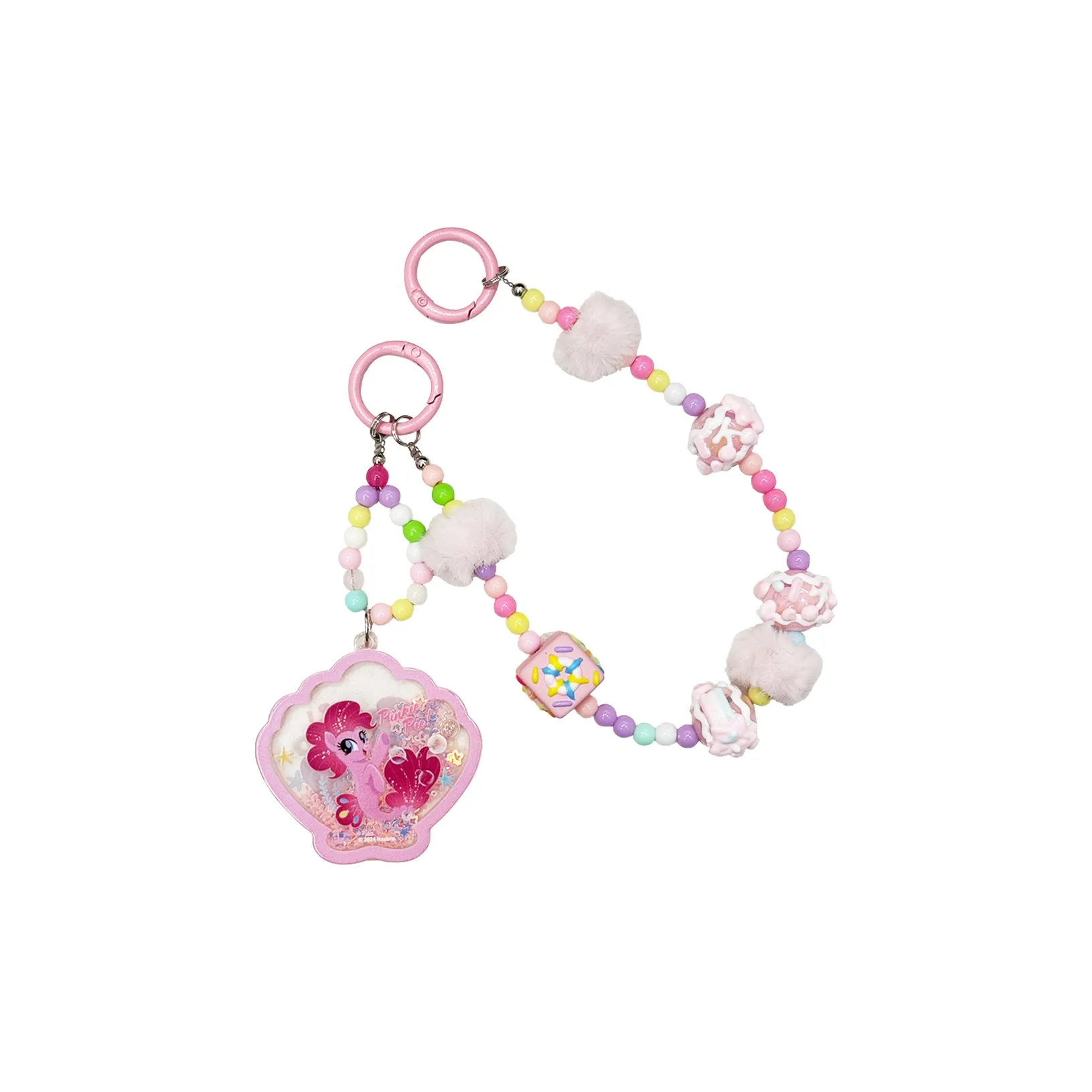 PinkyPinky Acrylic Keychain With Pendant Unisex