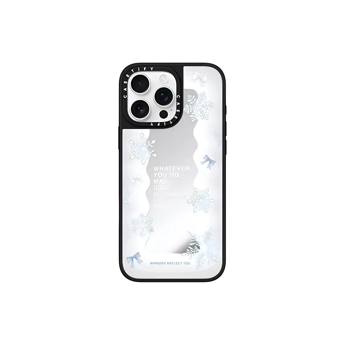 CASETIFY TPU+PC Material FIRST SNOW Phone Cases Compatible With IPhone 16/15/Plus/Pro/Ma Refreshing