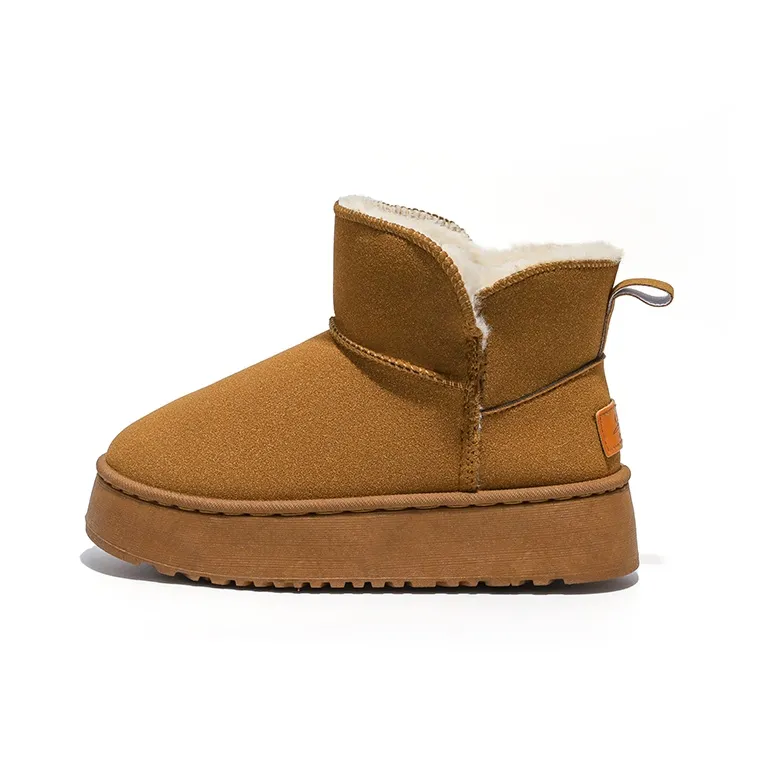 Yang Nianhua Термический Устойчивый к истиранию Противоскользящий Короткий Снегобут Женские