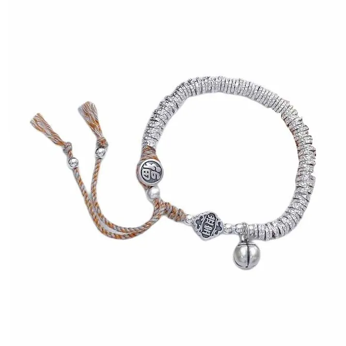 Silver Arashi Silver Anklet 999 Fine Silver Unisex
