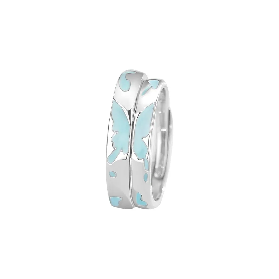 YINGNIXINDONG S925 Silver Rings Unisex