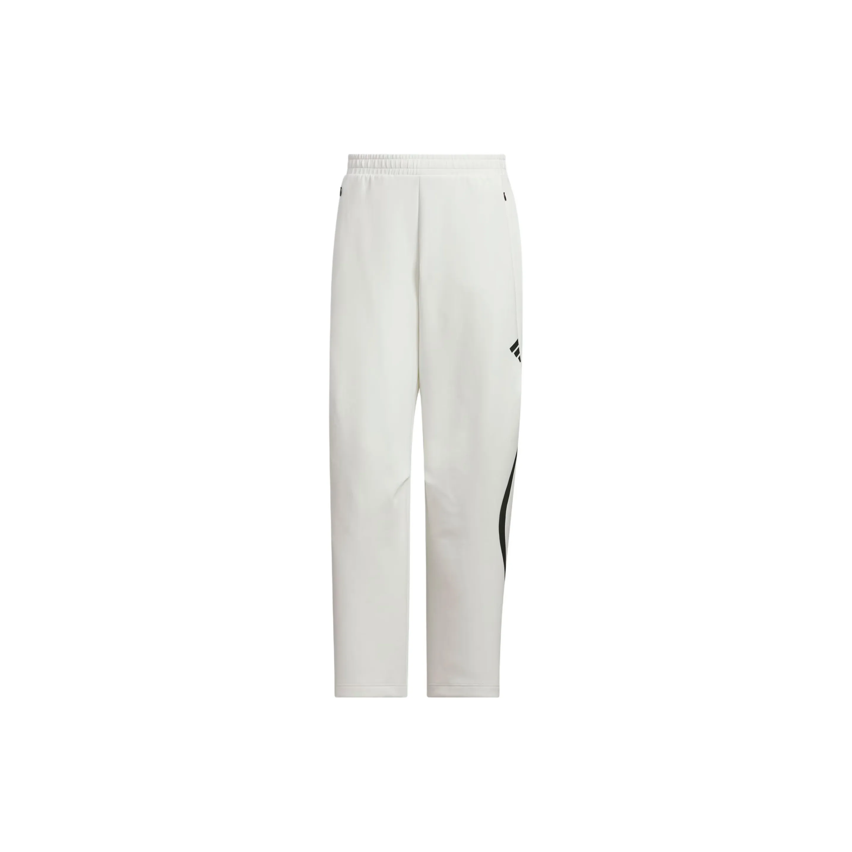 Adidas SS25 Вязаные тренировочные штаны мужские ярко-белые