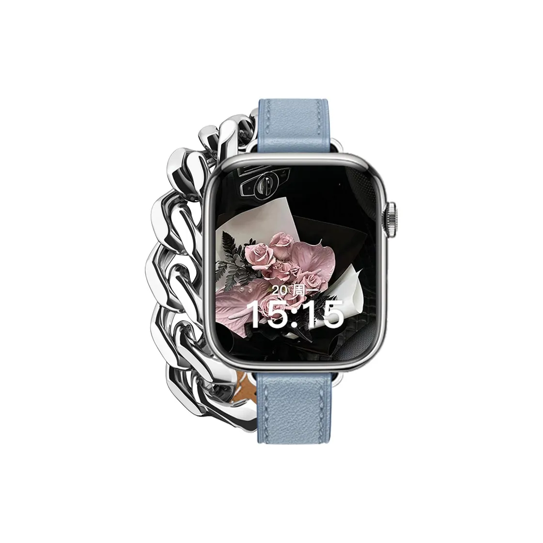 Xuanren Ремешок Apple Совместимость Воловья кожа Кожа Материал 38 49 мм