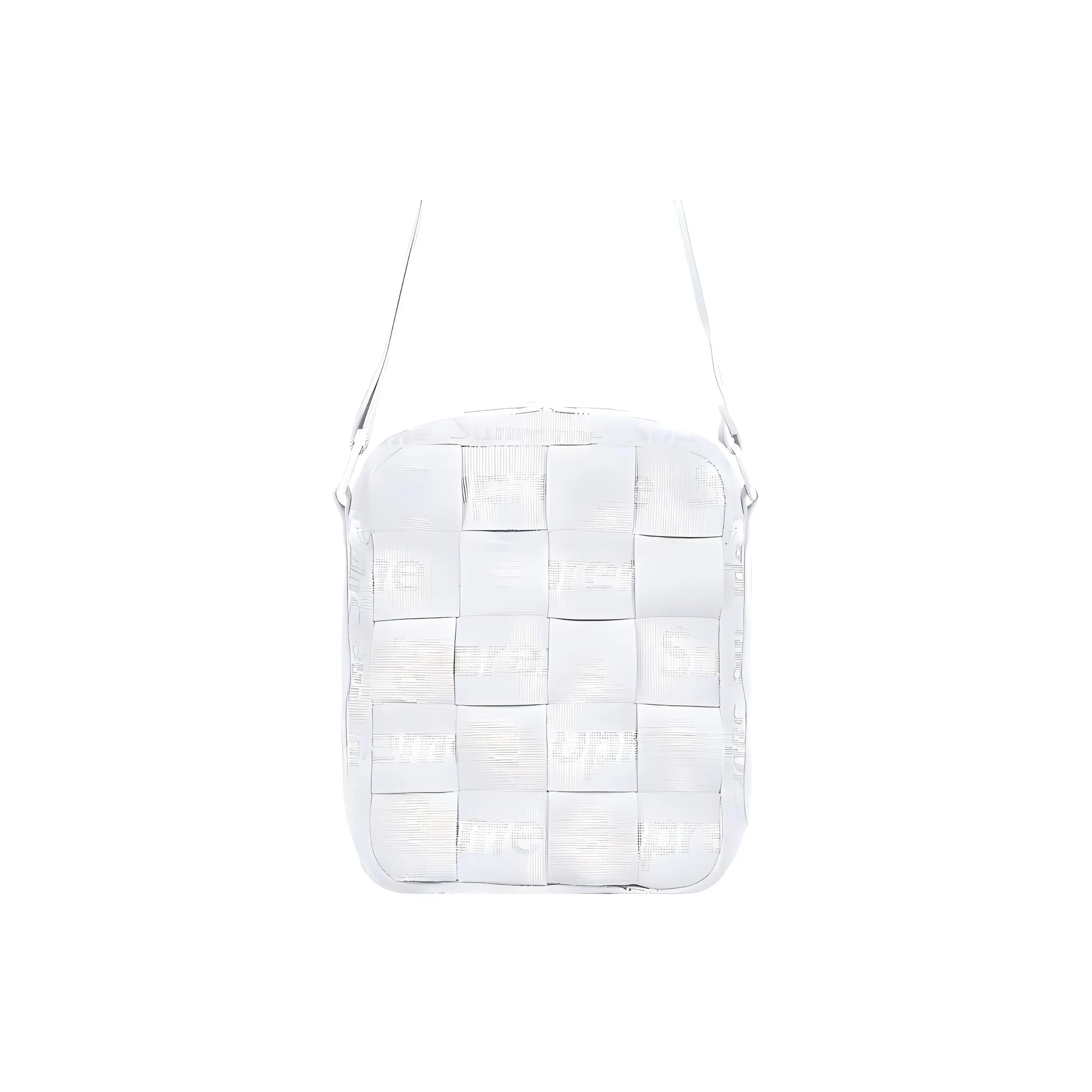 Supreme Fabric Crossbody Bag, Shoulder Bag Regular Unisex White