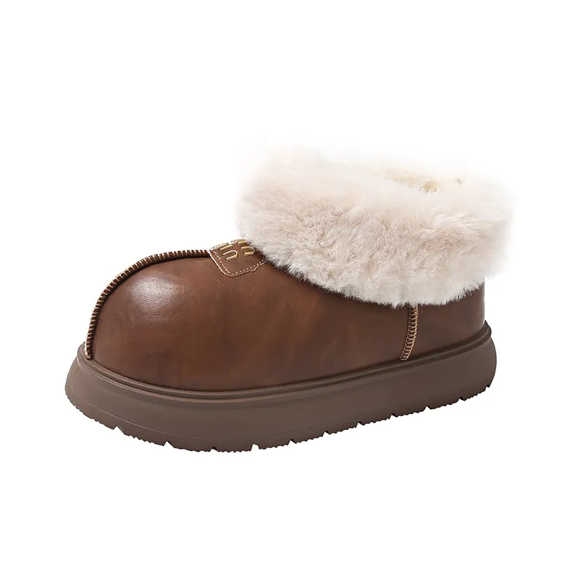 KUPE Slip-resistant Abrasion-resistant Thermal Short Snow Boots Women's KUPE Противоскользящий Износостойкий Термостойкий Короткий Снегокат Женские