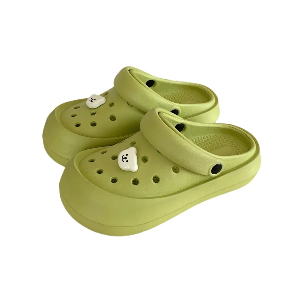 Thin Strips Sandal Slippers Women's, Green