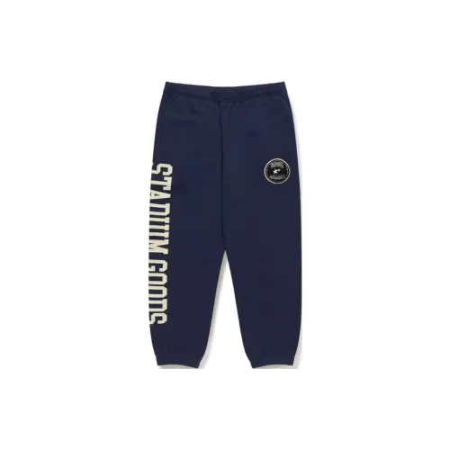A BATHING APE Stadium Goods Collaboration Унисекс Вязаные Тренировочные Брюки