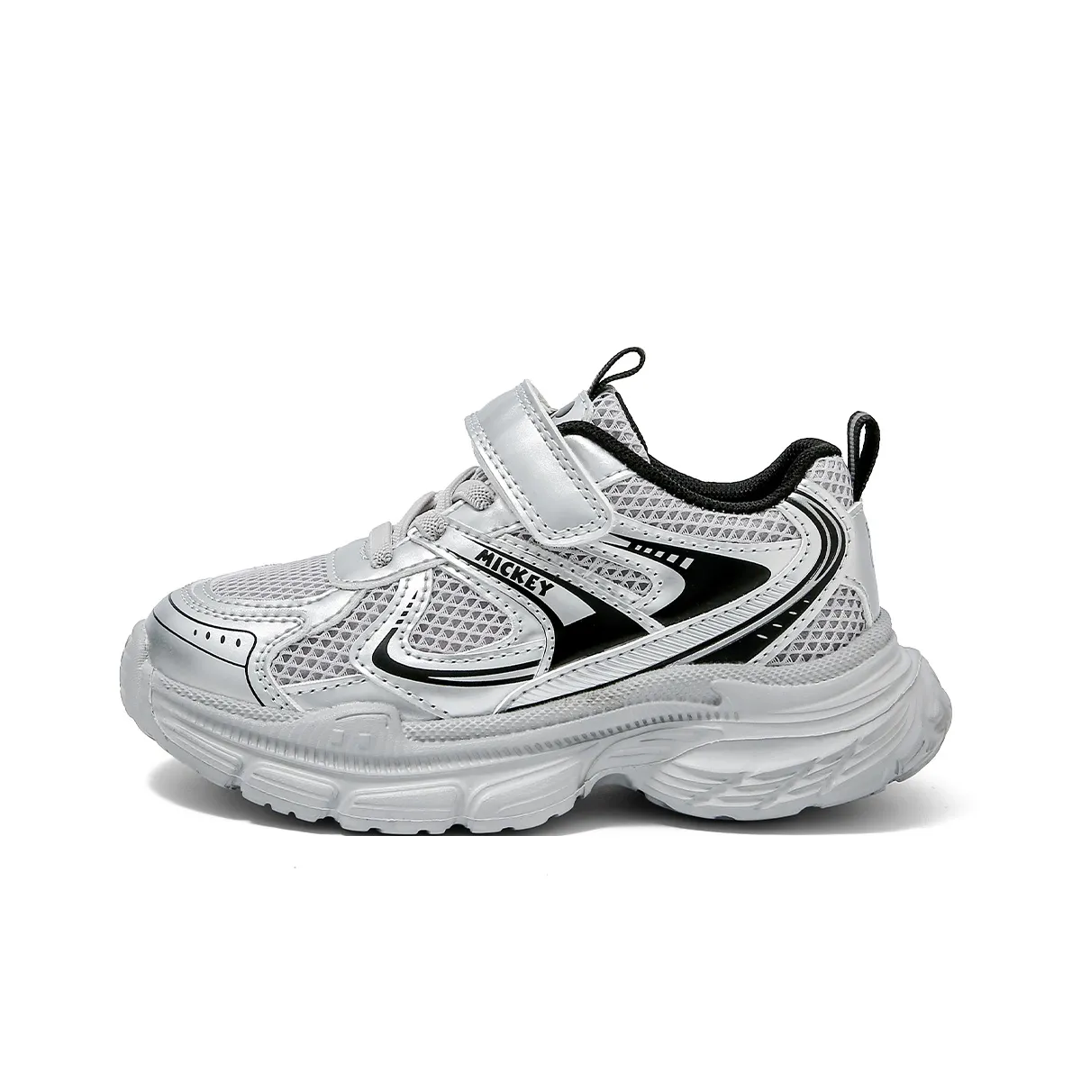 Disney Mickey Series Slip-resistant Anti KICK Abrasion-resistant Lightweight Cushioning Low-top Детские кроссовки для тренировок