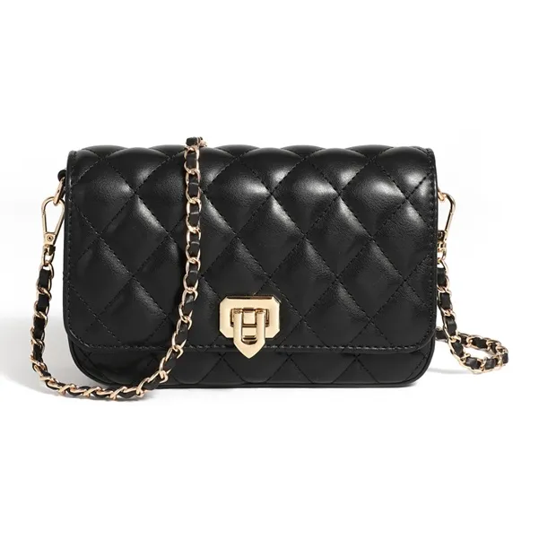 SEM/R ПУ (полиуретан) Мода Универсальная Сумка через плечо Для работы Ежедневная Сумка на плечо Женская Черная/Белая