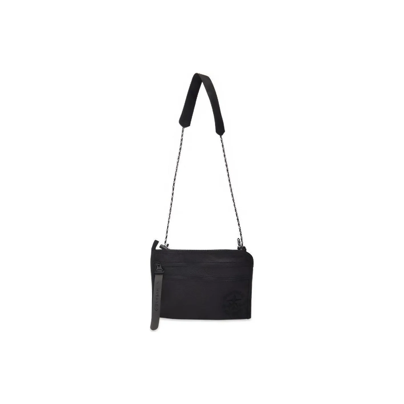 Converse Chuck 70 Marquis Leather Crossbody Bag, Shoulder Bag Unisex Black